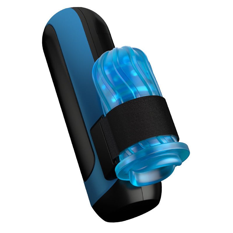 Automatic Thrusting Male Masturbator Cup with Vibrating Sleeve - Nightloom Sex Toy Shop