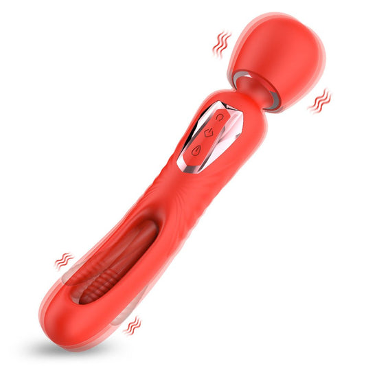 Compact Rechargeable Magic Wand Massager for Women - Nightloom Sex Toy Shop