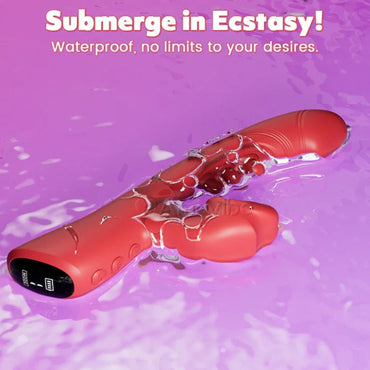 massage particles stimulate female sucking rabbit vibrator waterproof design