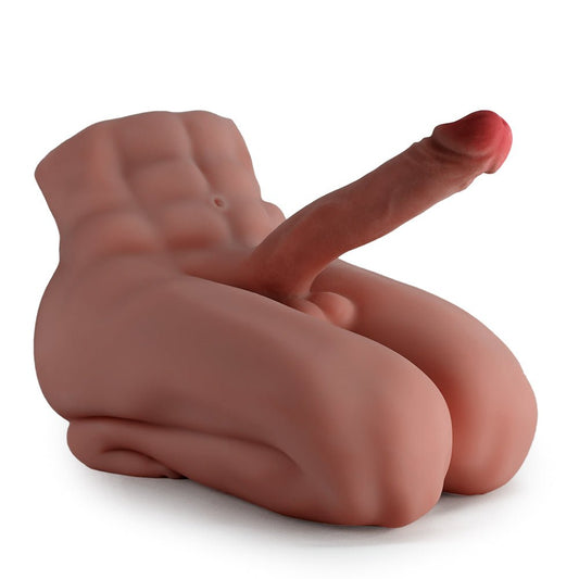 realistic tpe extra long penis kneeling male sex doll