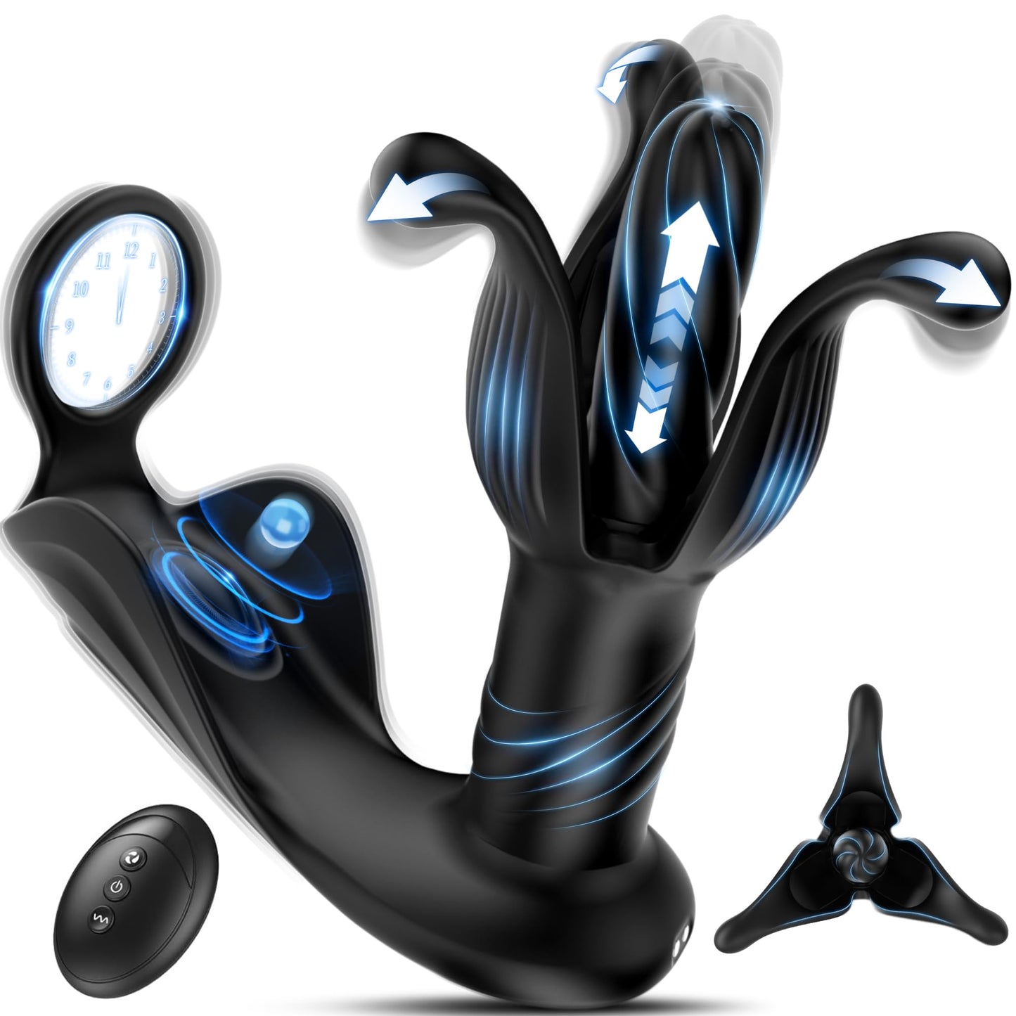Smart Prostate Massager with App Control - Nightloom Sex Toy Shop