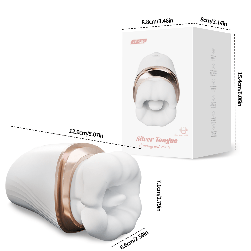 Tongue - Inspired Suction Vibrating Massager for Targeted Stimulation - Nightloom Sex Toy Shop