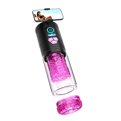 3-in-1 Automatic Male Masturbator with Thrusting & Rotating Modes