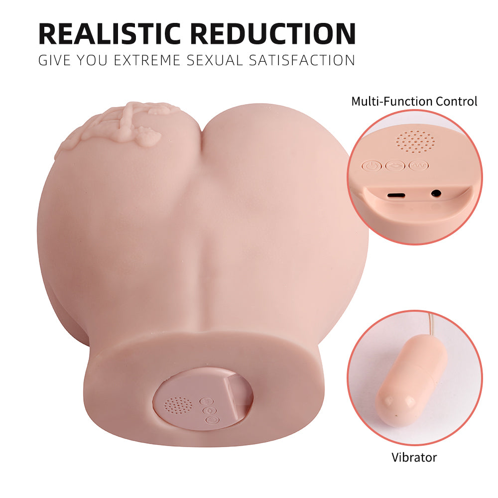 Realistic TPE Female Torso Masturbation Toy with Soft Skin Feel & Weighted Design