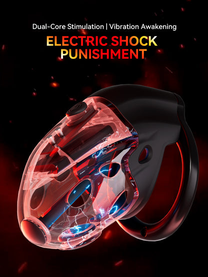 Male Chastity Cage Device with Remote Control