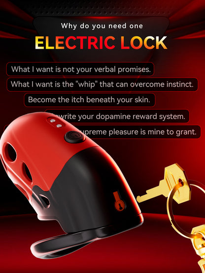 Male Chastity Cage Device with Remote Control