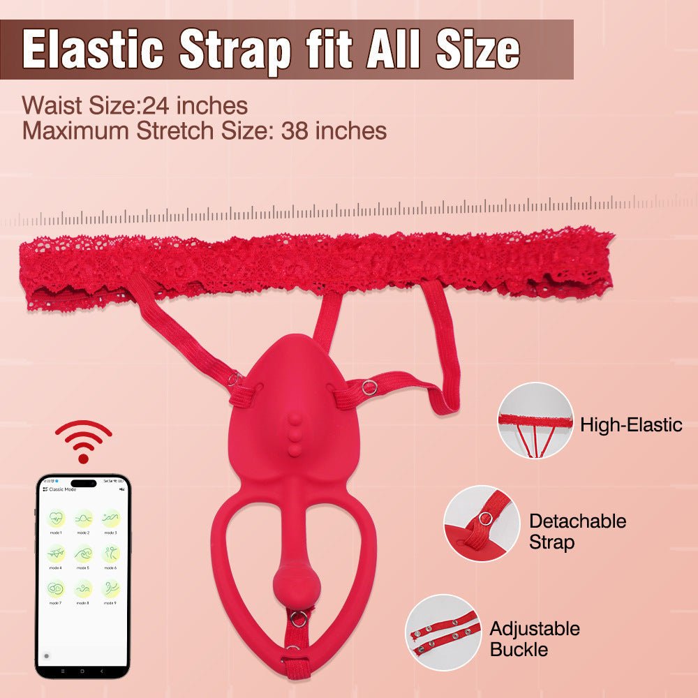 App - Controlled Rechargeable Couples Ring Vibrator with Wireless Remote & Multiple Modes - Nightloom Sex Toy Shop