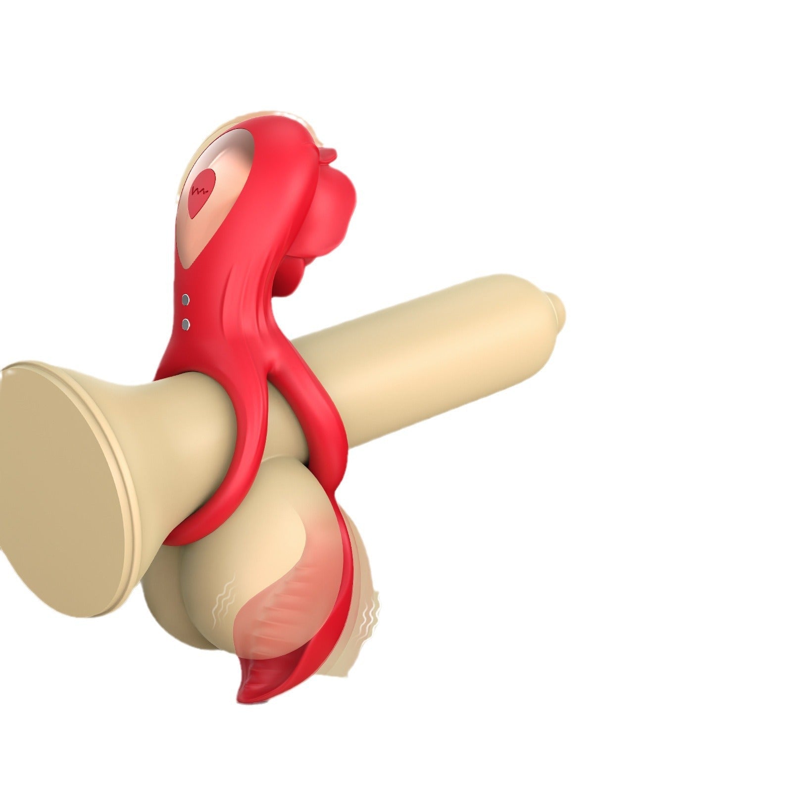 App - Controlled Rose Couples Ring Vibrator with Wearable Ergonomic Design & Smart Modes - Nightloom Sex Toy Shop