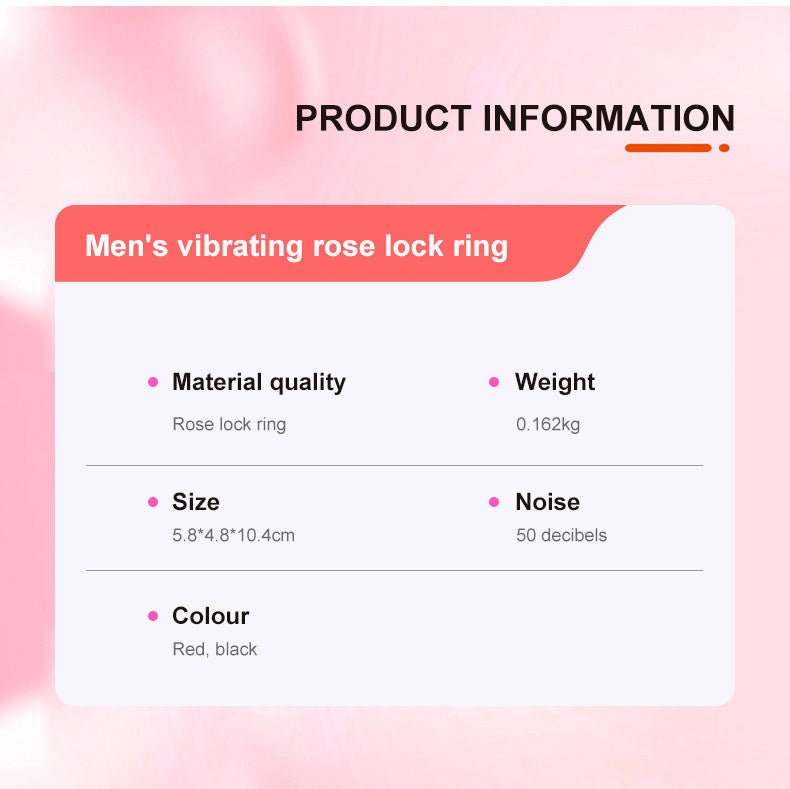 App - Controlled Rose Silicone Couples Ring Vibrator with Wireless Smart Modes - Nightloom Sex Toy Shop