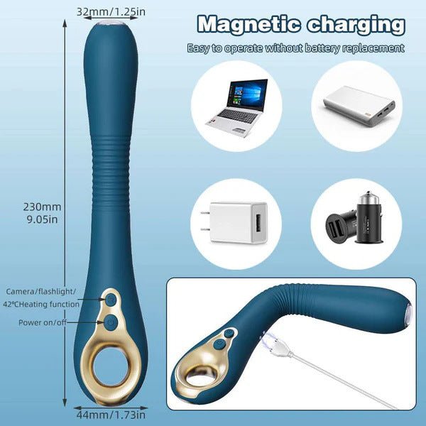 App - Controlled Smart Wand Massager - Nightloom Sex Toy Shop