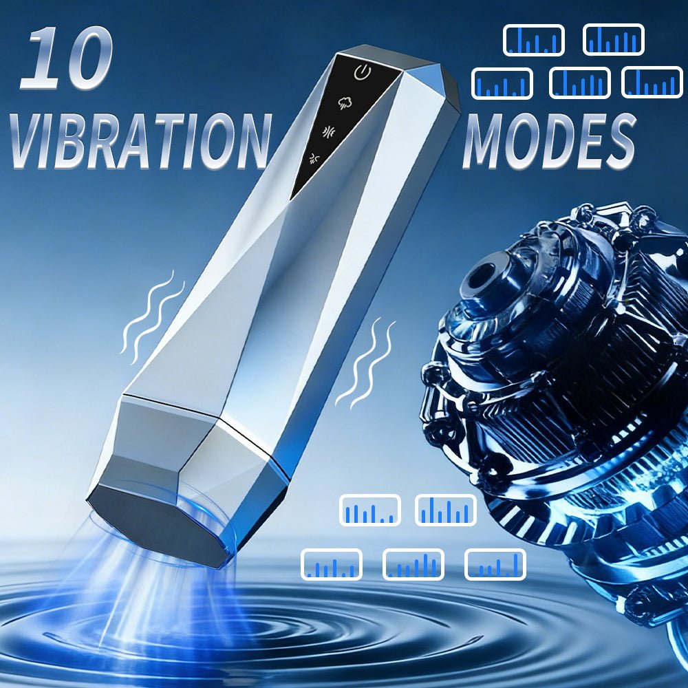 Automatic Smart Vibration Masturbator with Multi - Mode Pulse & Pressure Control - Nightloom Sex Toy Shop