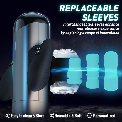 Automatic Thrusting Male Masturbator with Adjustable Stroke Length - Nightloom Sex Toy Shop