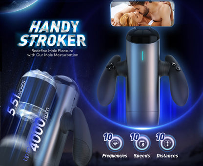 Automatic Thrusting Male Masturbator with Adjustable Stroke Length - Nightloom Sex Toy Shop