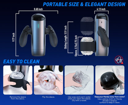 Automatic Thrusting Male Masturbator with Adjustable Stroke Length - Nightloom Sex Toy Shop