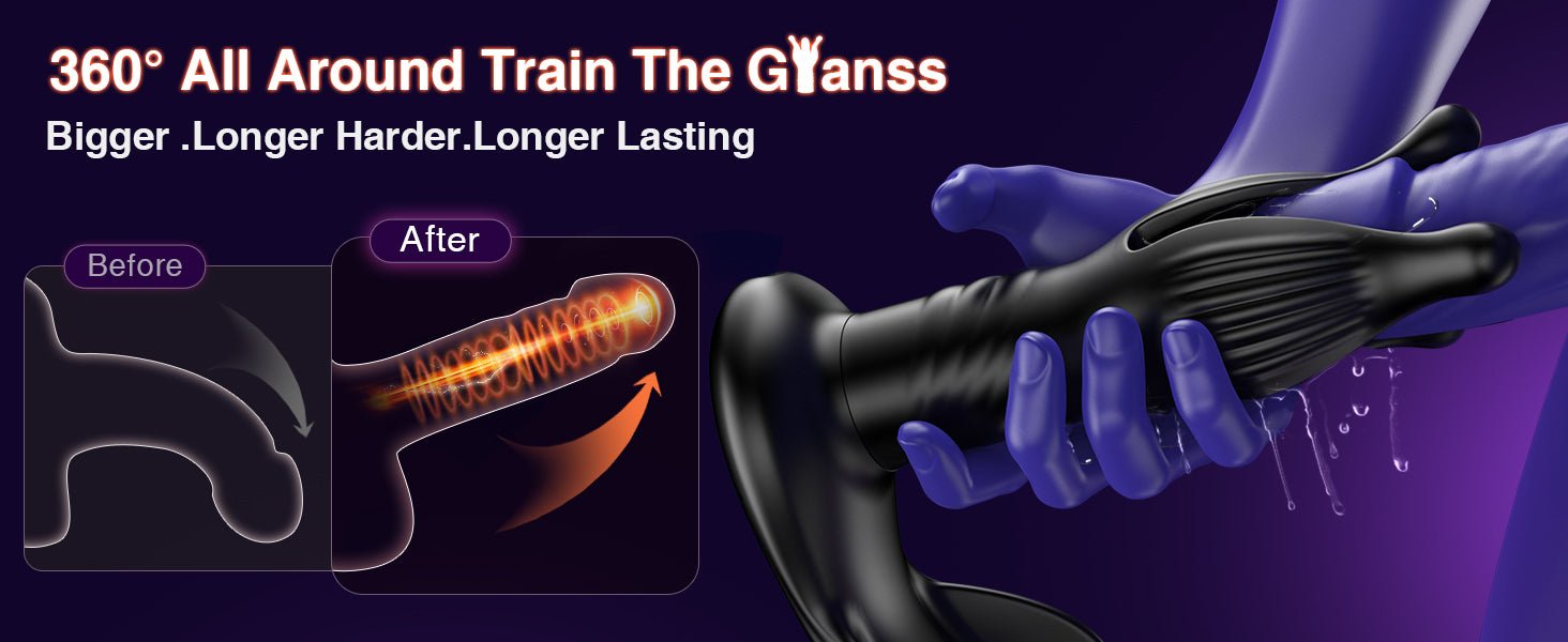 Black 8-in-1 dilation head design male electric prostate stimulator can be used for penis training