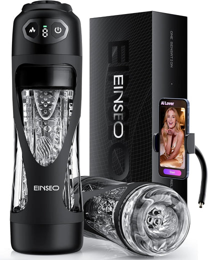black app remote control suction automatic vibrator masturbation