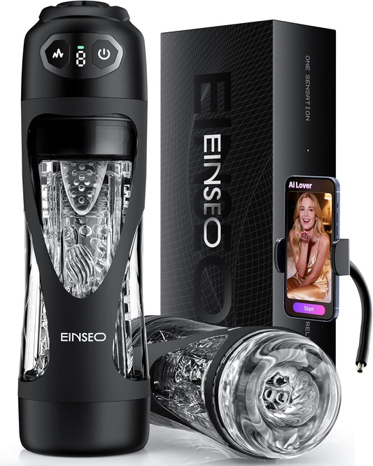 black app remote control suction automatic vibrator masturbation