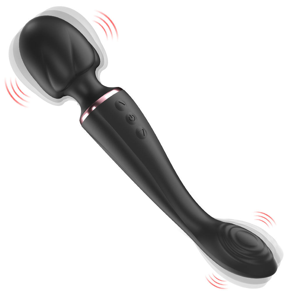 black double headed female vibrator