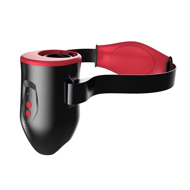 black wearable automatic male masturbator