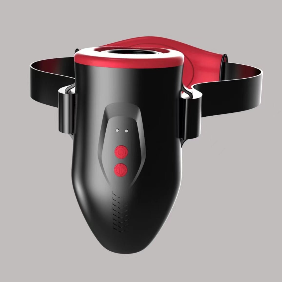 Hands - Free Male Masturbator with Adjustable Strap & Vibrating Cup - Nightloom Sex Toy Shop