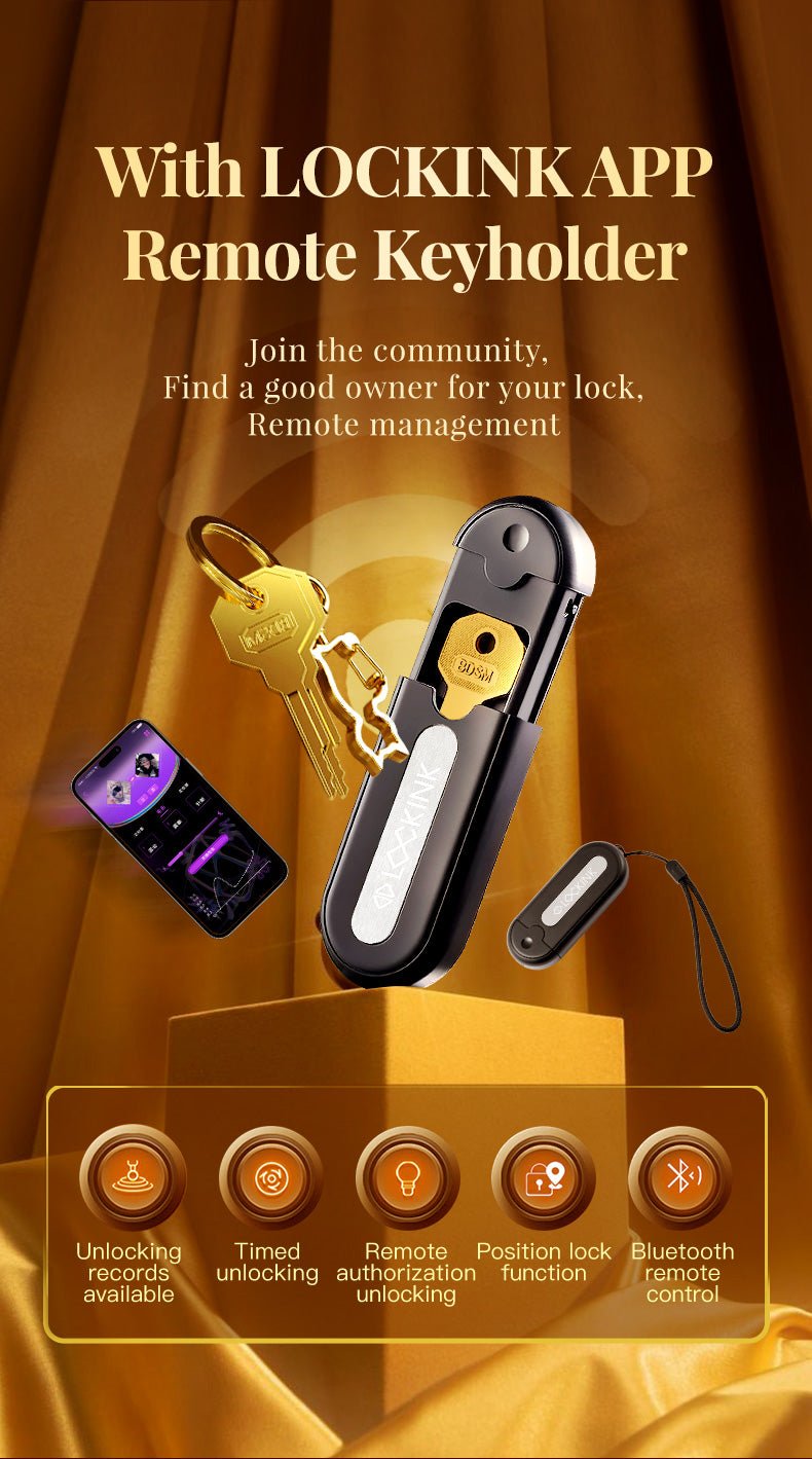 Luxury Gold Stainless Steel Chastity Cage with 50mm Hinged Ring, Rhinoceros Horn Male Chastity Device with Dual Remote Control and Key Unlock System - Nightloom Sex Toy Shop