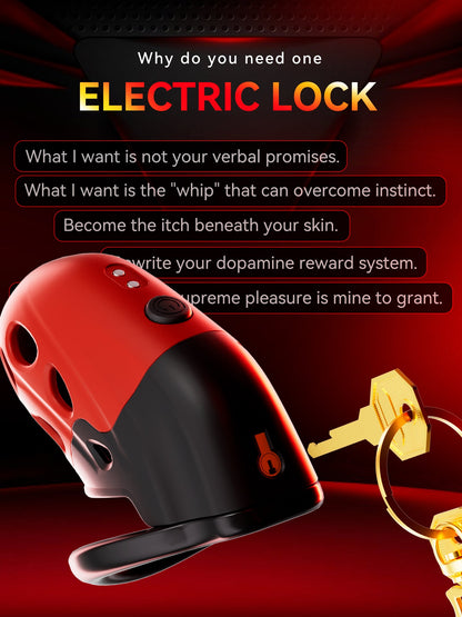Male Chastity Cage Device with Remote Control - Nightloom Sex Toy Shop