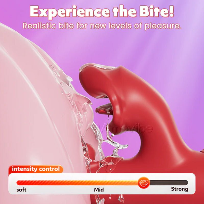massage particles stimulate female sucking rabbit vibrator delivers a realistic suction experience