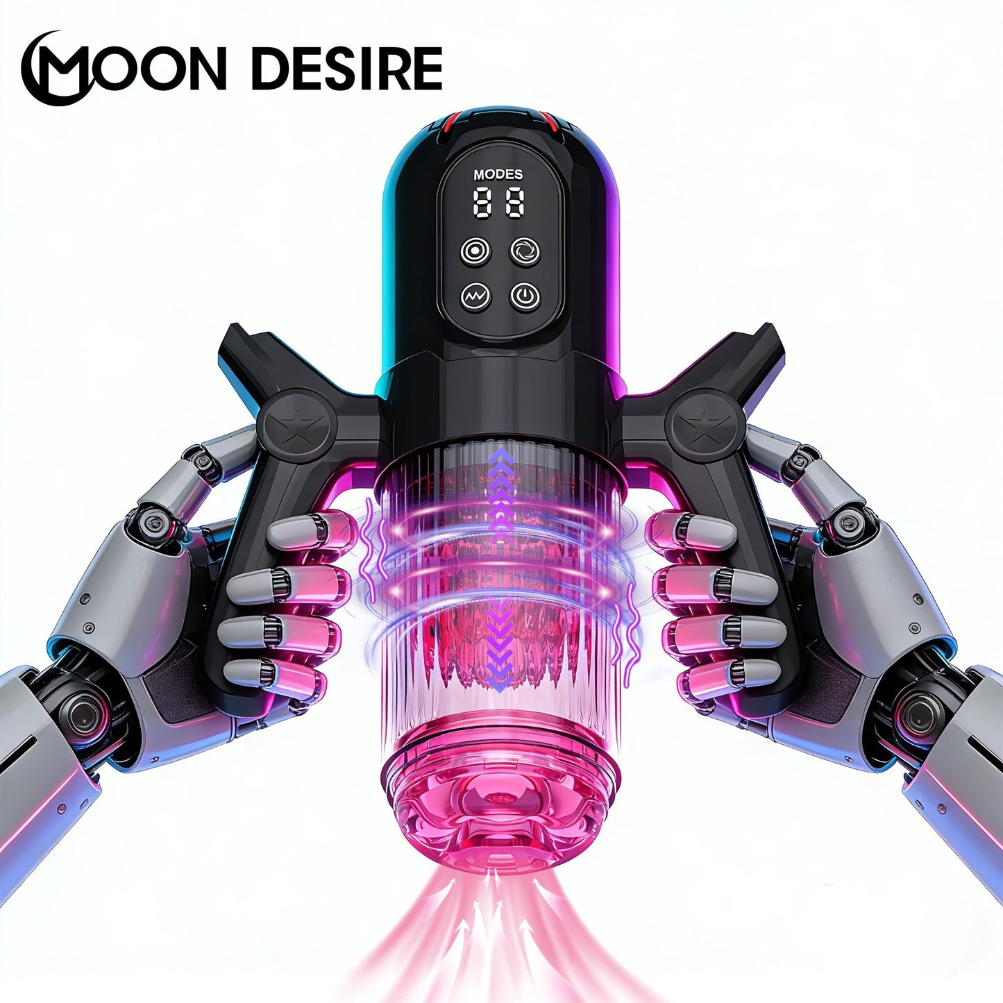 Moon Desire AI - Powered Smart Male Masturbation Device - Nightloom Sex Toy Shop