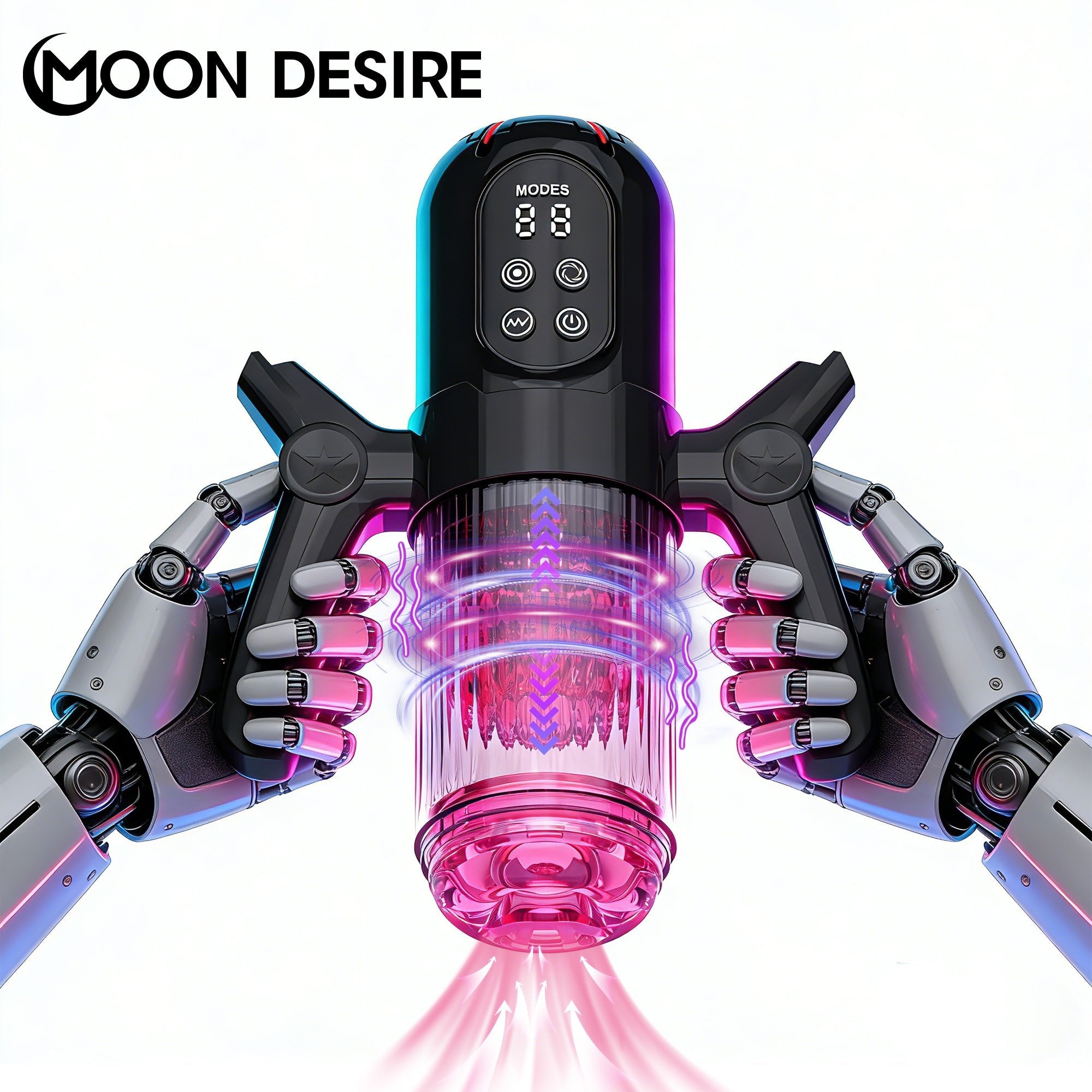 Moon Desire AI - Powered Smart Male Masturbation Device - Nightloom Sex Toy Shop