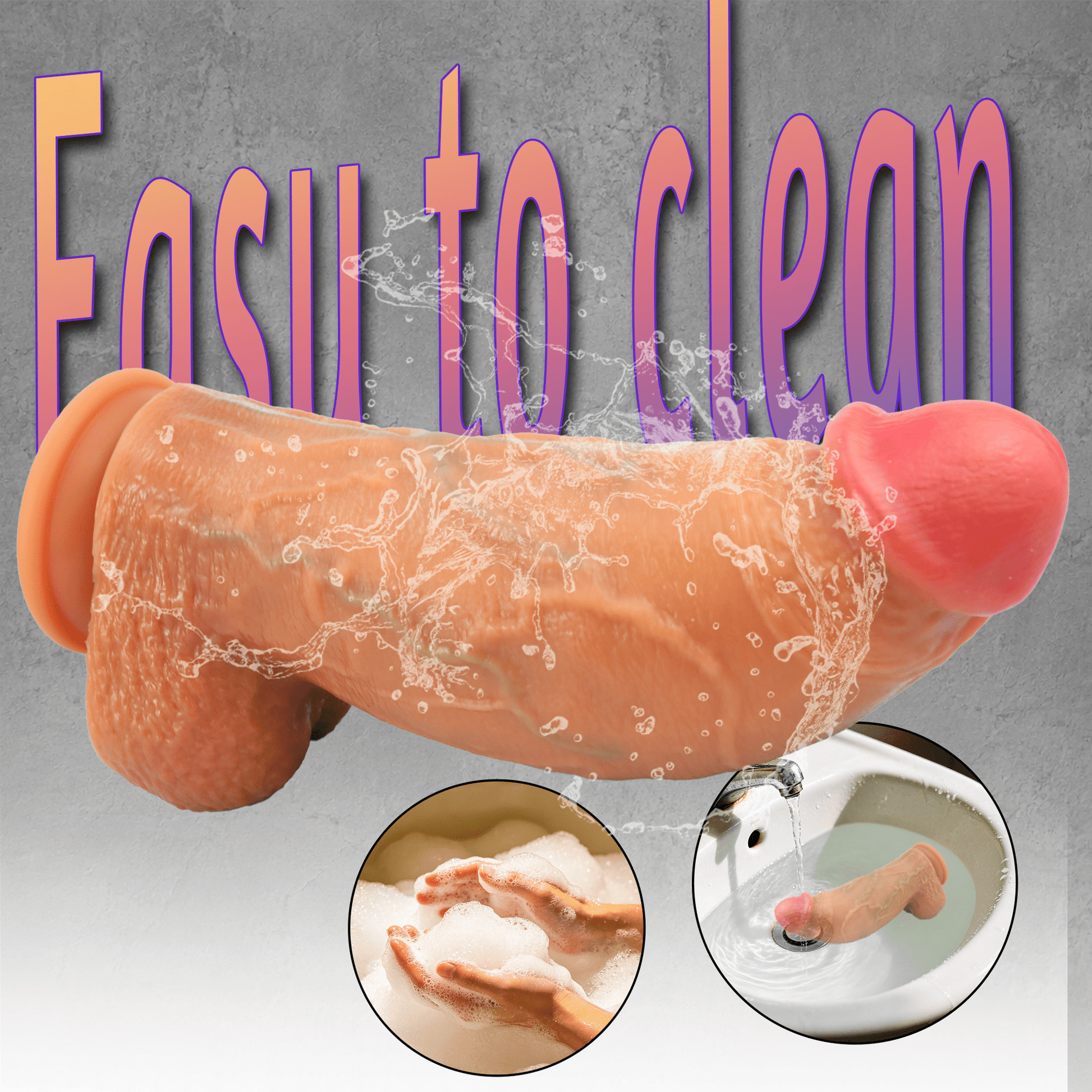 Moonrise Realistic Silicone Dildo Set – 4 Size Options with Suction Base - Nightloom Sex Toy Shop