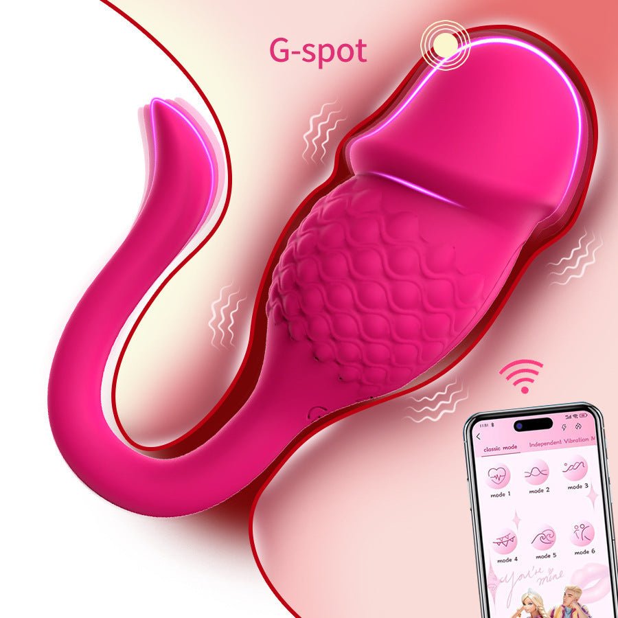 realistic red app remote contros female vibrator