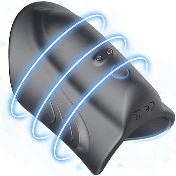 Realistic Silicone Male Masturbation Cup with Textured Inner Sleeve & Soft Grip Design - Nightloom Sex Toy Shop