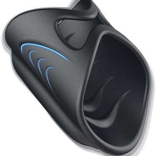 Realistic Silicone Male Masturbation Cup with Textured Inner Sleeve & Soft Grip Design - Nightloom Sex Toy Shop