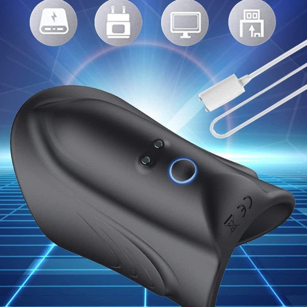 Realistic Silicone Male Masturbation Cup with Textured Inner Sleeve & Soft Grip Design - Nightloom Sex Toy Shop