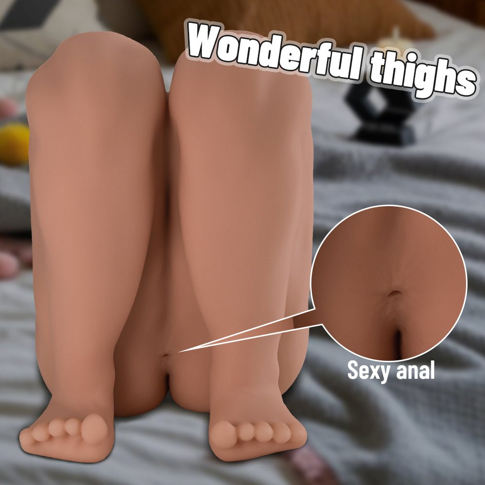 realistic tpe extra long penis kneeling male sex doll with kneeling position design