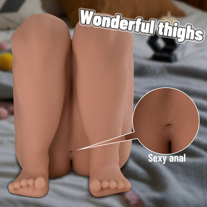 realistic tpe extra long penis kneeling male sex doll with kneeling position design