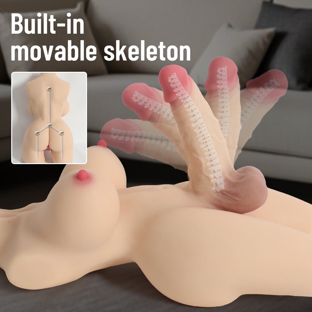 realistic tpe multifunctional sex doll for male and female highly flexible