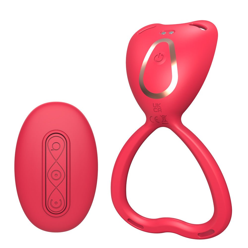 Rechargeable Silicone Wearable Vibrator with Remote Control & Ergonomic Ring Design - Nightloom Sex Toy Shop