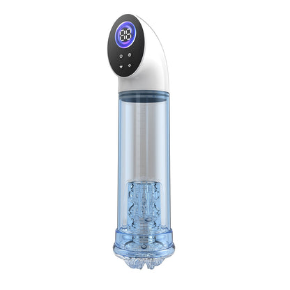 Smart Control Vacuum Erection Pump Cup (LingControl Cup) Digital Display Penis Pump with Adjustable Suction - Nightloom Sex Toy Shop