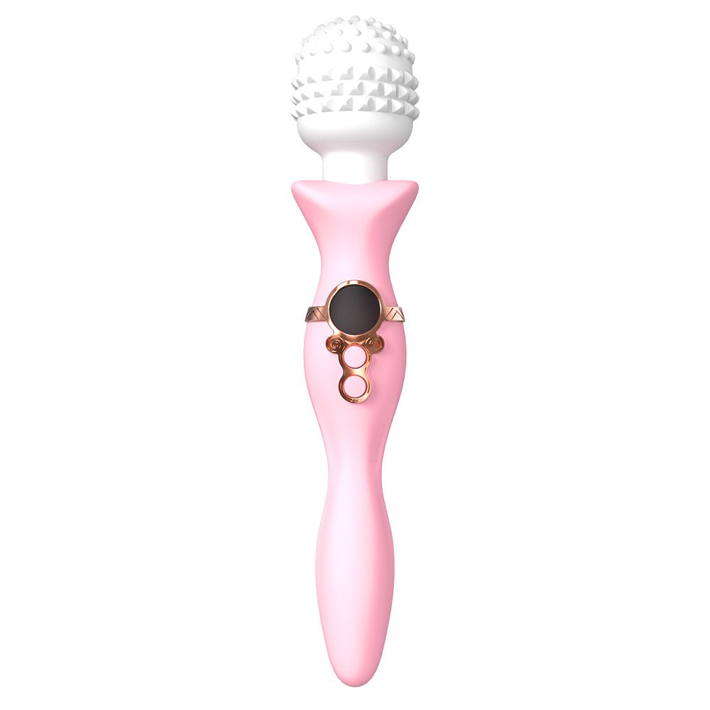 pink spherical massage head female vibrator