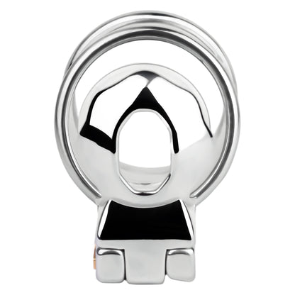 Super Short Male Chastity Device Set - Ultra - Compact Ventilated Metal Cage - Nightloom Sex Toy Shop