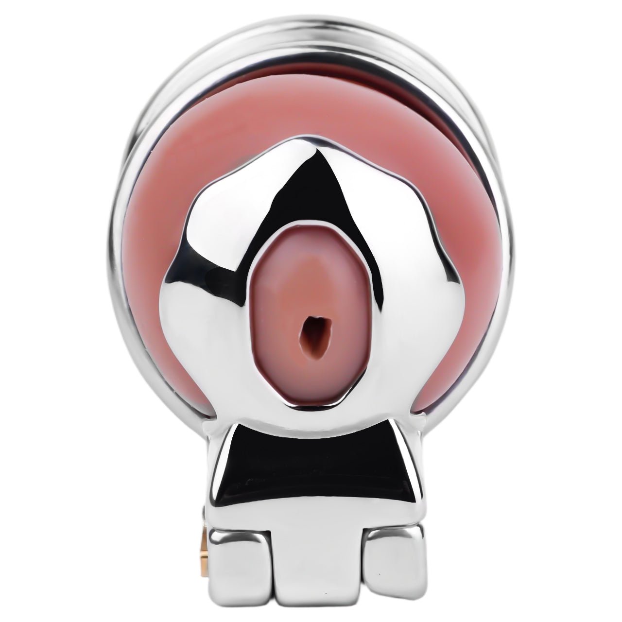 Super Short Male Chastity Device Set - Ultra - Compact Ventilated Metal Cage - Nightloom Sex Toy Shop