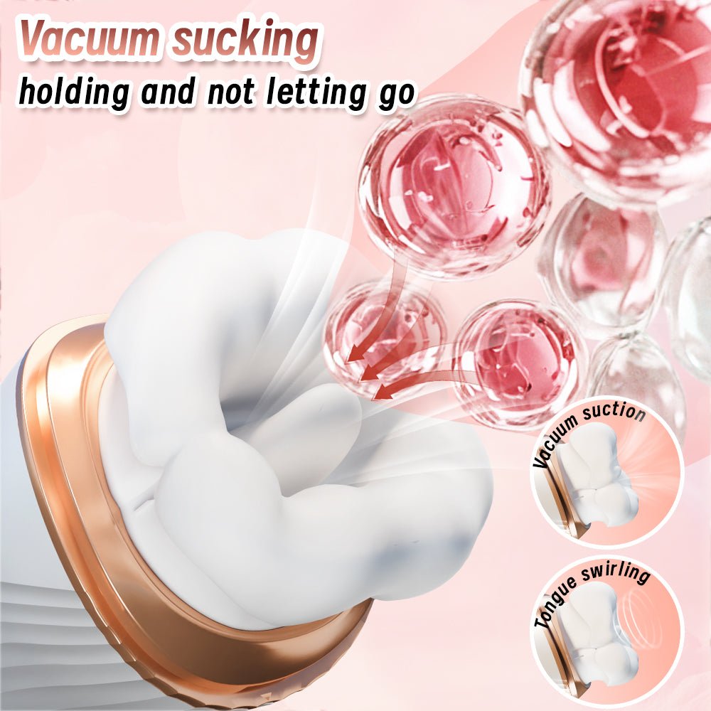 Tongue - Inspired Suction Vibrating Massager for Targeted Stimulation - Nightloom Sex Toy Shop