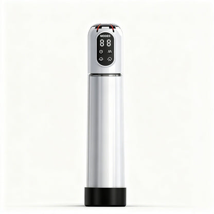 white handheld electric multi functional male masturbator