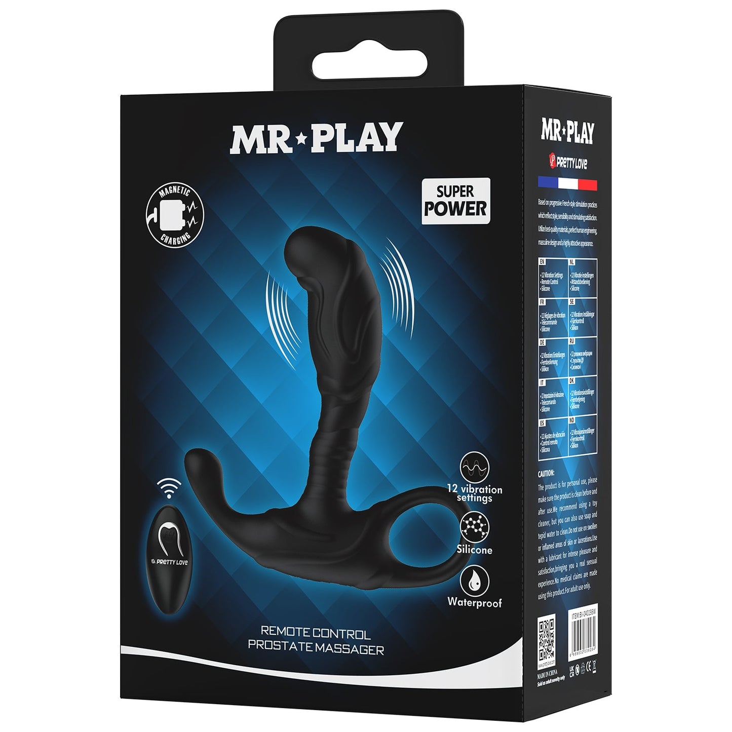 Wireless Prostate Massager with Remote Control - Nightloom Sex Toy Shop