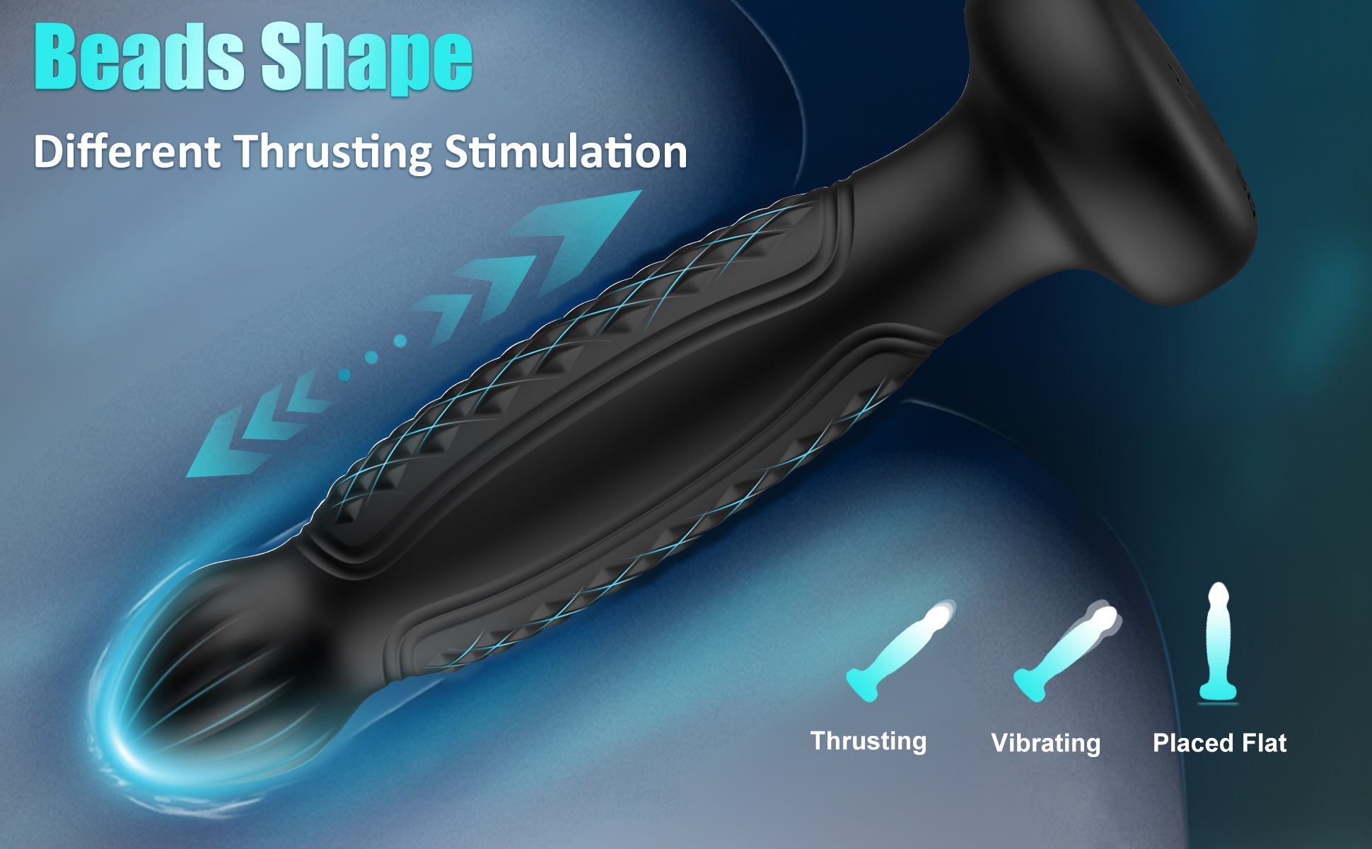 Wireless Remote Control Vibrating Silicone Anal Plug - Nightloom Sex Toy Shop